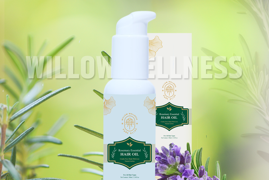 Unlock the Power of Rosemary for Healthy Hair: A Guide to Willow Wellness Ayurvedic Rosemary Hair Oil